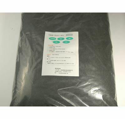 送料無料　3袋パック　竹粒炭　約3mm　30リットル 約6kg　国産竹 透水性 保水性 脱臭 飼料 無農薬 土作り