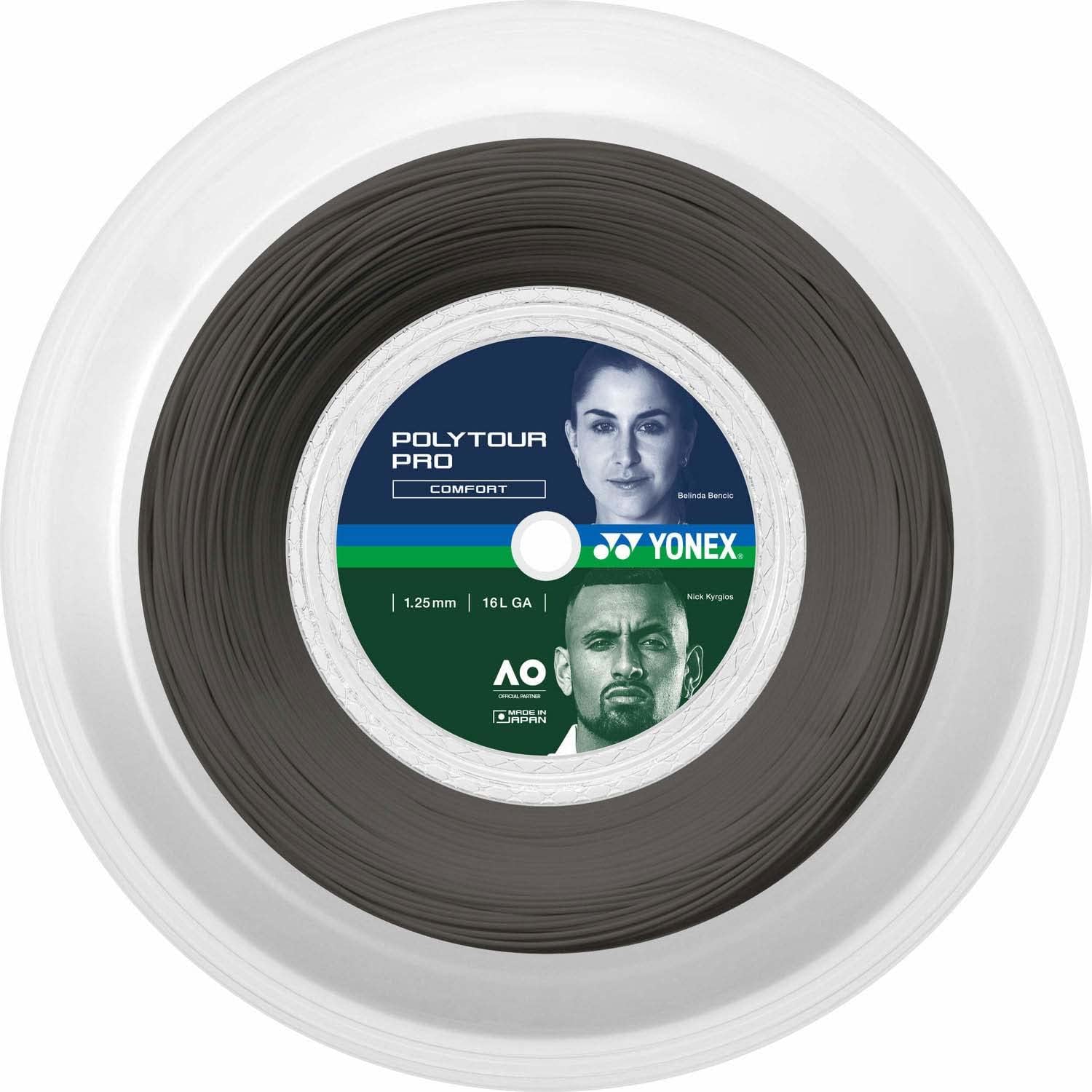 楽天市場】【NEW】ヨネックス ポリツアープロ イエロー(1.20/1.25/1.30