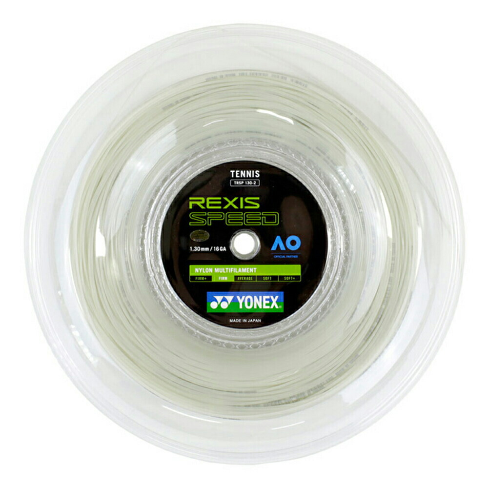 ヨネックス レクシススピード（1.25/1.30mm）200Mロール YONEX REXIS SPEED（1.25/1.30mm） 200ｍ roll strings