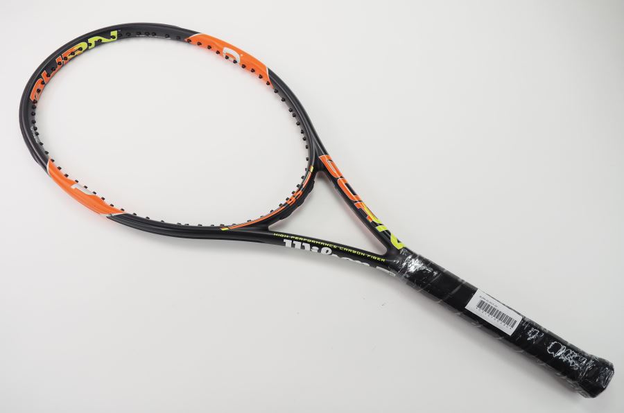 【中古】ウィルソン バーン 95 2015年模範例WILSON BURN 95 2015(G2)【中古 庭球櫂】