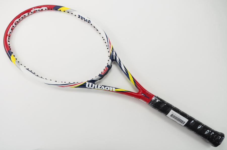 wilson - 中古 テニスラケット ウィルソン スティーム 100 2012年モデル【多数グロメット割れ有り】 (G2)WILSON STEAM 100 2012 wilson - 中古 テニスラケット ウィルソン スティーム 100 2012
