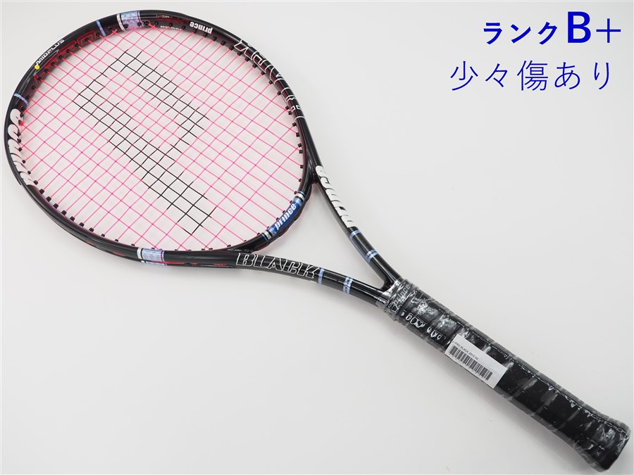 Prince EＸＯ3 テニスラケット ＢＬＡＣＫ　ＴＥＡＭ THROAT PIECE ONLY: PRINCE EXO3 BLACK / TEAM 100 (16X19