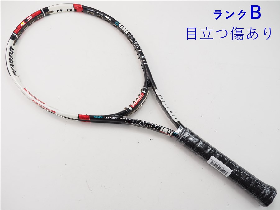 Prince - 中古 テニスラケット プリンス イーエックスオースリー ブラック 104 (G1)PRINCE EXO3 BLACK 104 硬式テニスラケット Prince 中古 テニスラケット プリンス イーエックスオースリー
