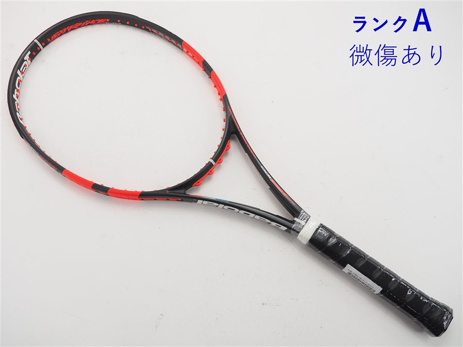 【中古】バボラ 純然たる ストライク 100 16×19 2014年模範例BABOLAT PURE STRIKE 100 16×19 2014(G1)【中古 庭球櫂】ピュアストライク