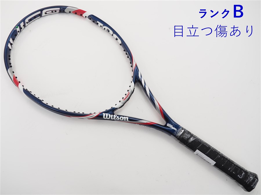 【中古】ウィルソン ジュース 100 2013年モデル【一部グロメット割れ有り】 WILSON JUICE 100 2013(L2)【中古 テニスラケット】