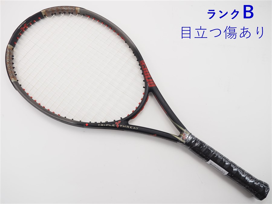 中古 テニスラケット プリンス トリプル スレット エアスティック MP (G2)PRINCE TRIPLE THREAT AIRSTICK MP 中古】プリンス トリプル スレット ブラスト OS 1999年モデル