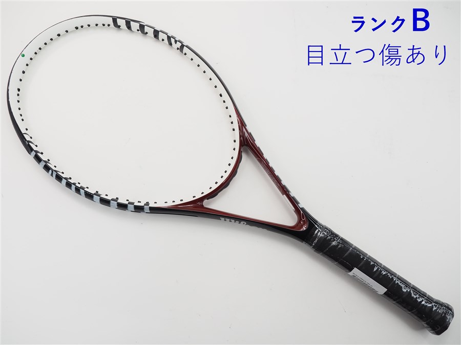 wilson - 中古 テニスラケット ウィルソン スティーム 105エス 2013年モデル (G2)WILSON STEAM 105S 2013 楽天市場】【中古】ウィルソン W6 ワイルド クリムゾン 2005年