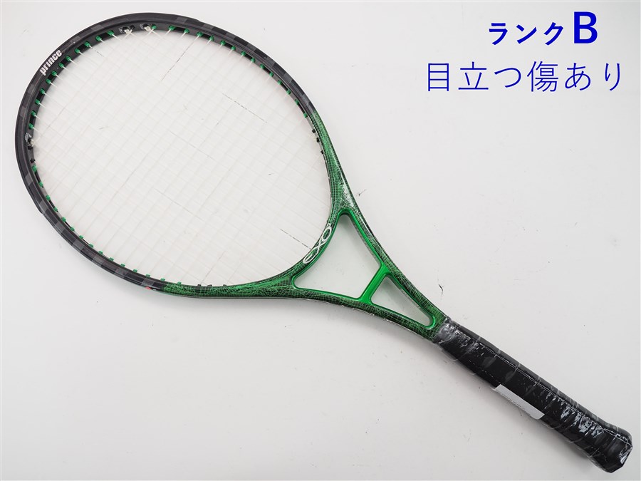 Prince - 中古 テニスラケット プリンス イーエックスオースリー ブラック チーム 100 2010年モデル (G1)PRINCE EXO3 BLACK TEAM 100 2010 Prince 中古 テニスラケット プリンス イーエックスオースリー