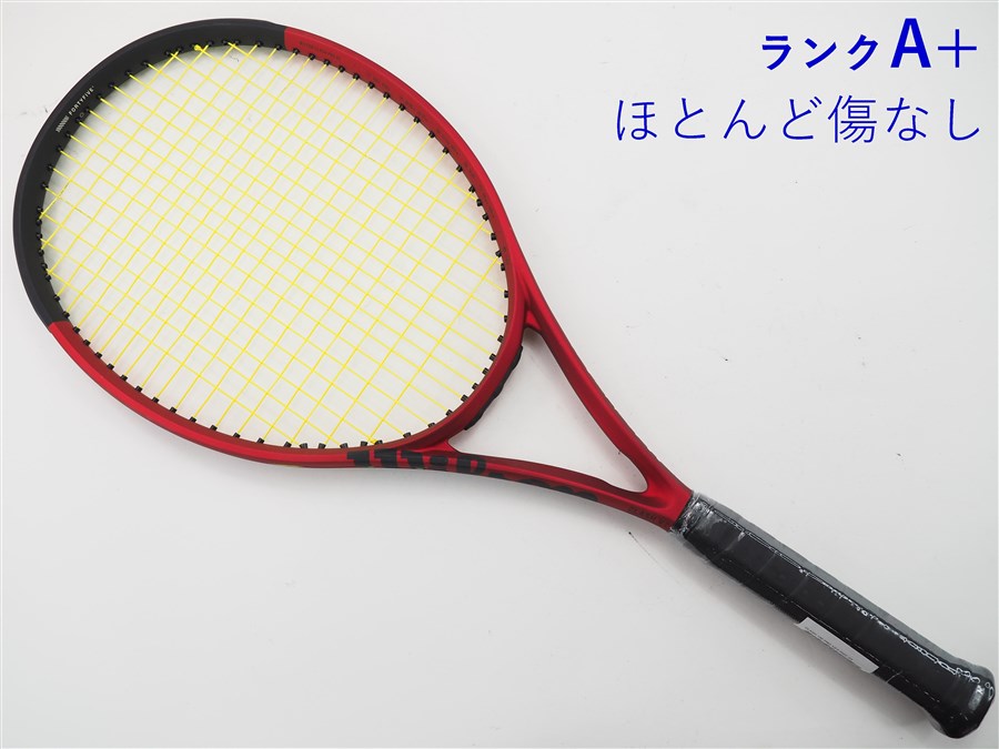 ブルー×レッド Wilson テニスラケット ウィルソン クラッシュ 100 プロ