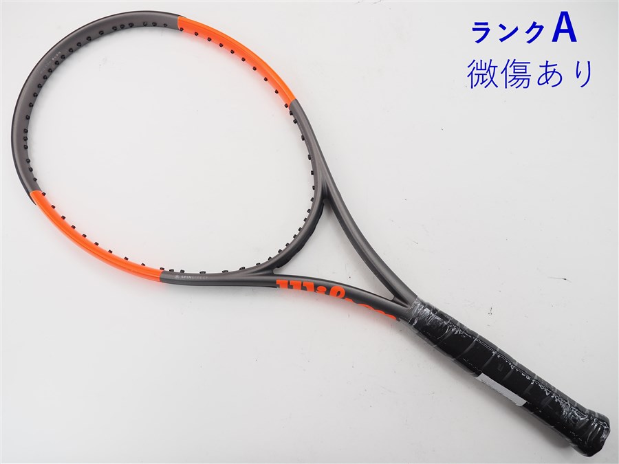 【中古】ウィルソン バーン 100ユーエルエス 2017年模範例WILSON BURN 100ULS 2017(G2)【中古 庭球櫂】硬式 櫂 中古櫂 硬式庭球櫂 庭球 訓練を受ける