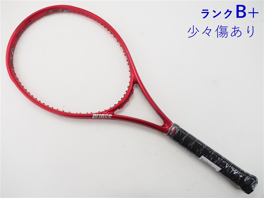 【中古】大公 ビースト 100 (300g) 2019年青写真【いの一番バンパー欠けら有り】PRINCE BEAST 100 (300g) 2019(G2)【中古 庭球櫂】硬式 櫂 中古櫂 硬式庭球櫂 庭球 読み合わせる