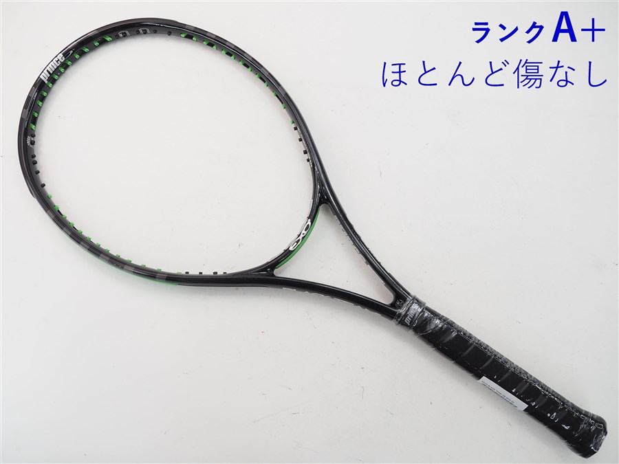 Prince - 中古 テニスラケット プリンス イーエックスオースリー ブラック 104 (G2)PRINCE EXO3 BLACK 104 Prince 中古 プリンス イーエックスオースリー ブラック 104(G2