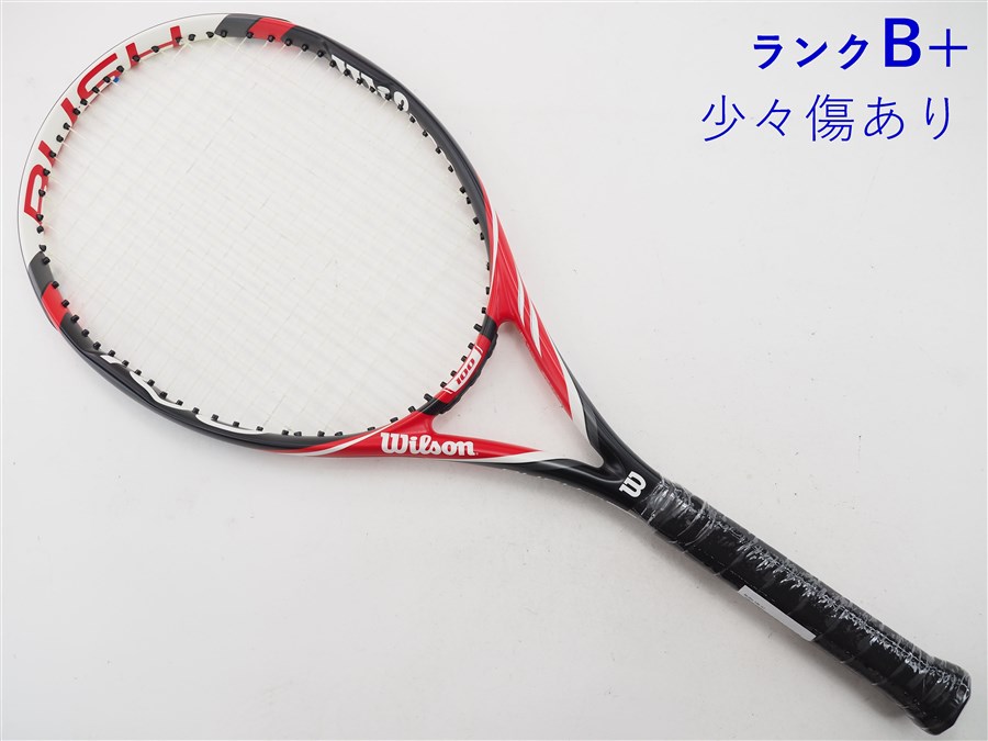 【中古】ウィルソン ラッシュ 100 WILSON RUSH 100(G1)【中古 テニスラケット】 硬式 硬式テニスラケット テニス 中古ラケット