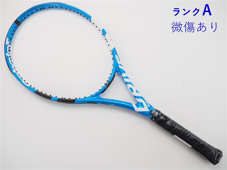 【中古】バボラ 純然たる 運転 107 2018年青写真【構成成分はと目欠けら有り】BABOLAT PURE DRIVE 107 2018(G1)【中古 庭球櫂】