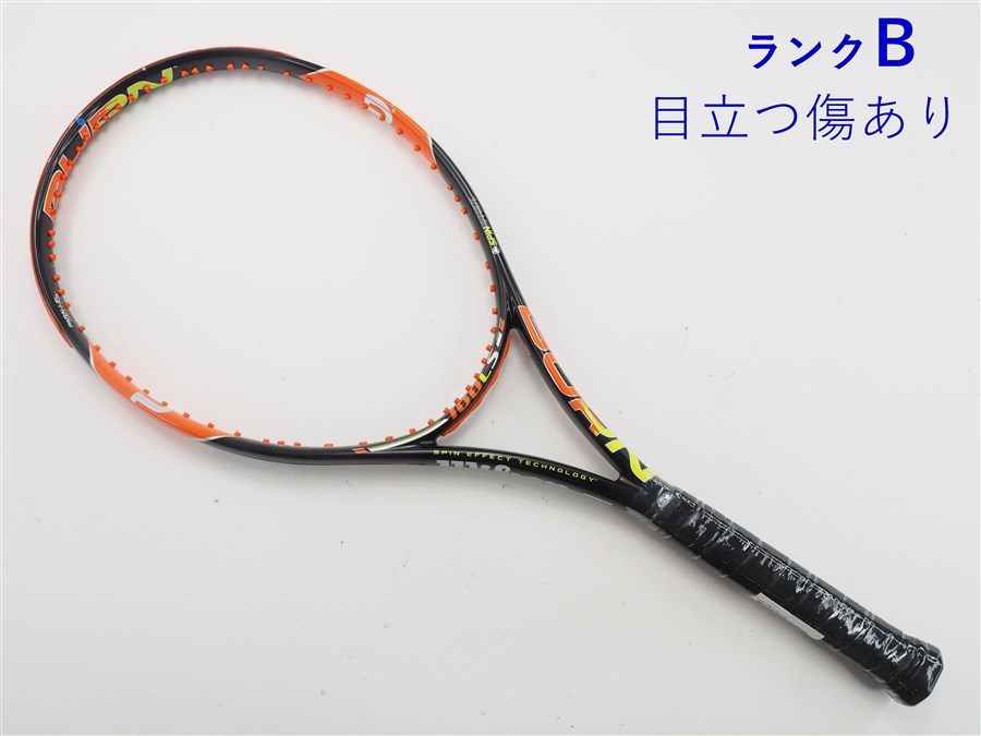 【中古】ウィルソン バーン 100エルエス 2015年モデル WILSON BURN 100LS 2015(G2)【中古 テニスラケット】