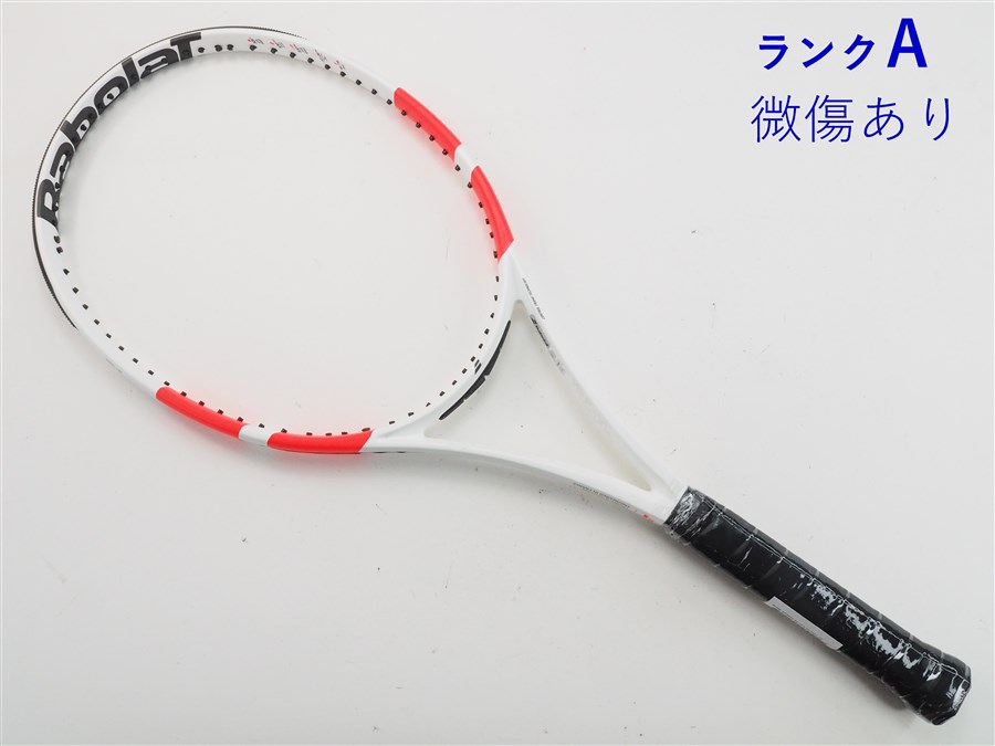 【中古】バボラ 純然たる ストライク 16×19 98 2024年青写真BABOLAT PURE STRIKE 98 16×19 2024(G2)【中古 庭球櫂】