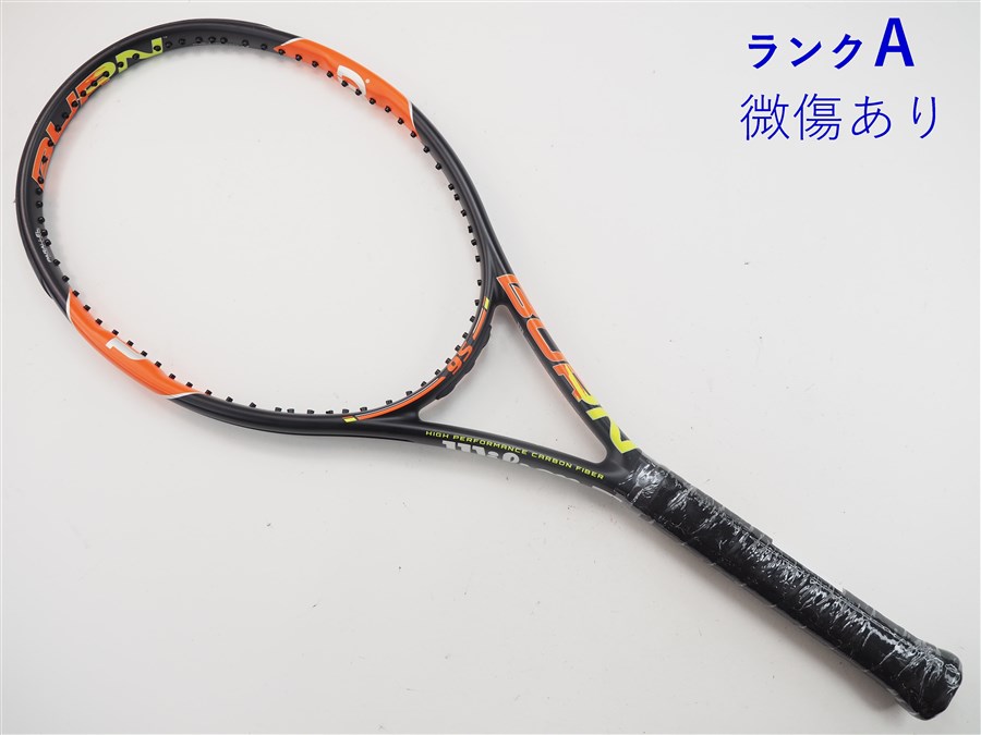 【中古】ウィルソン バーン 95 2015年青写真WILSON BURN 95 2015(G2)【中古 庭球櫂】