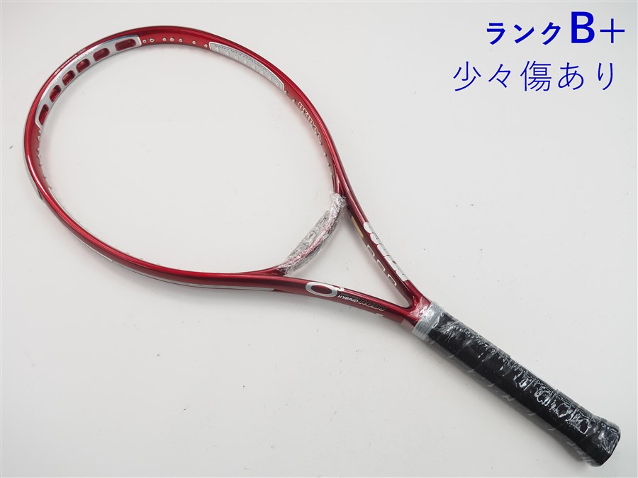 【中古】プリンス オースリー スピードポート ハイブリッド ルビー OS 2007年モデルPRINCE O3 SPEEDPORT HYBRID RUBY OS 2007(G2)【中古 テニスラケット】