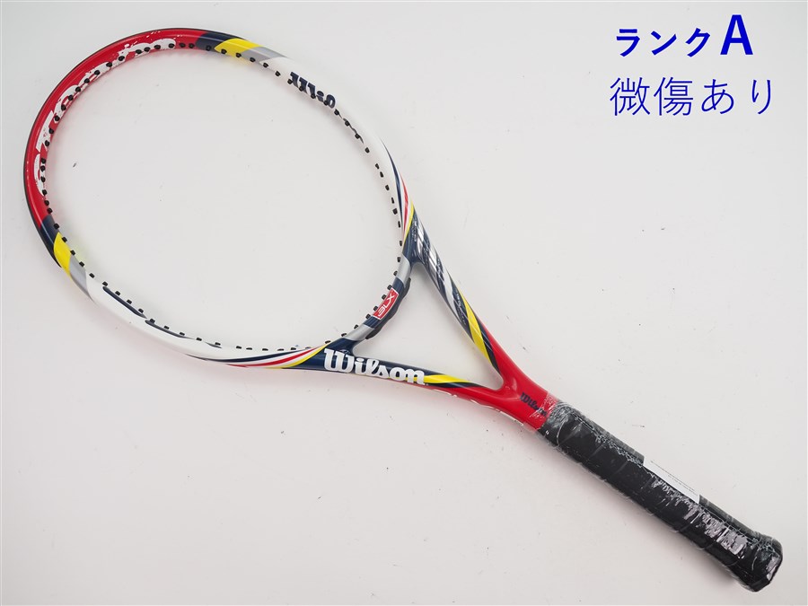 【中古】ウィルソン スティーム 労働者階級 95 2012年模範例WILSON STEAM PRO 95 2012(G2)【中古 庭球櫂】