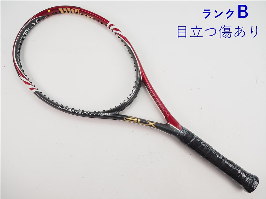 【中古】ウィルソン カムシン ファイブ BLX 98 2010年モデル【一部グロメット割れ有り】 WILSON KHAMSIN FIVE BLX 98 2010(G2)【中古 テニスラケット】 6,952円