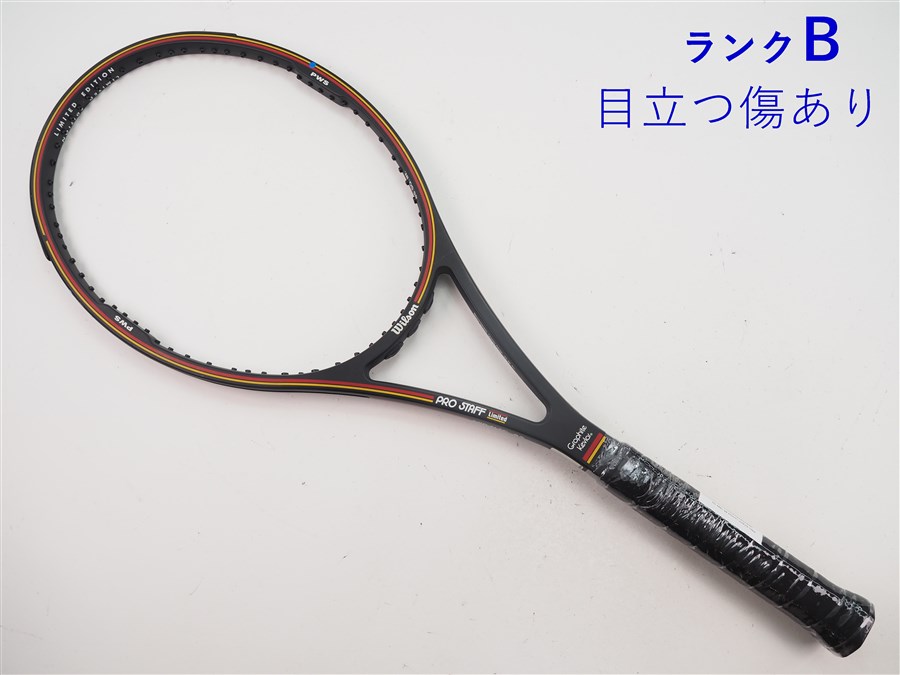 ウィルソン　テニスラケット　プロスタッフ　ミッドサイズ　台湾製　2本セット 楽天市場】【中古】ウィルソン プロ スタッフ エックス
