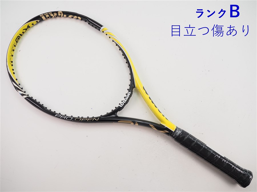 【中古】ウィルソン プロ オープン BLX 100 2010年モデル WILSON PRO OPEN BLX 100 2010(G2)【中古 テニスラケット】
