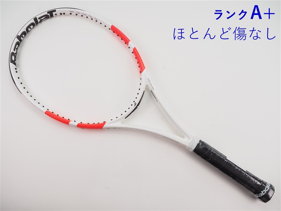 【中古】バボラ 純然たる ストライク 16×19 98 2024年青写真BABOLAT PURE STRIKE 98 16×19 2024(G2)【中古 庭球櫂】
