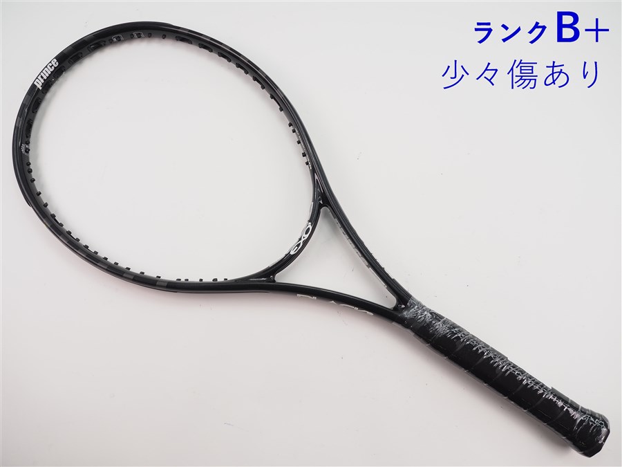 【中古】プリンス イーエックスオースリー ブラック 100 2010年モデル PRINCE EXO3 BLACK 100 2010(G3)【中古 テニスラケット】