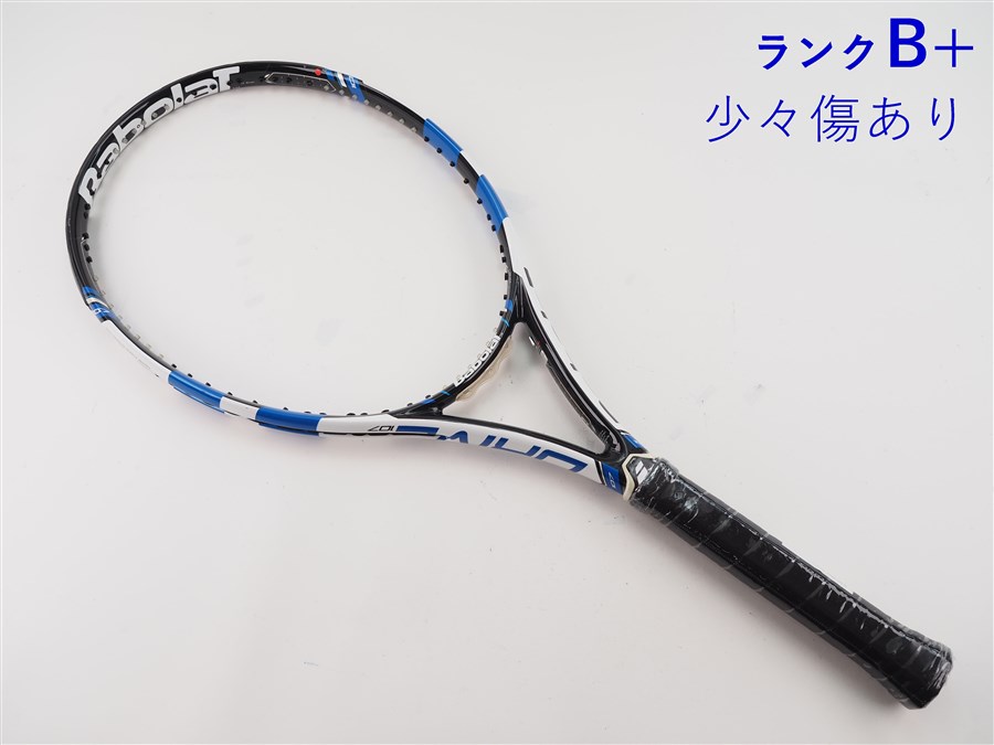 【中古】バボラ 純然たる 運転 107 2015年青写真BABOLAT PURE DRIVE 107 2015(G1)【中古 庭球櫂】