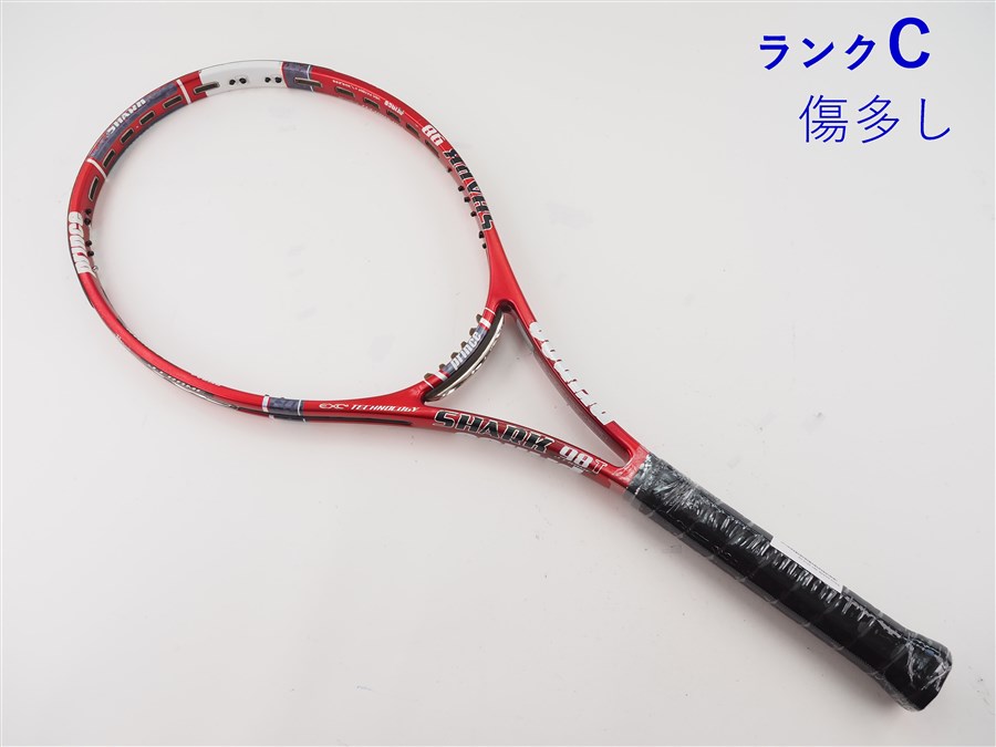 【中古】プリンス イーエックスオースリー シャーク 98T 2013年モデル【一部グロメット割れ有り】 PRINCE EXO3 SHARK 98T 2013(G2)【中古 テニスラケット】