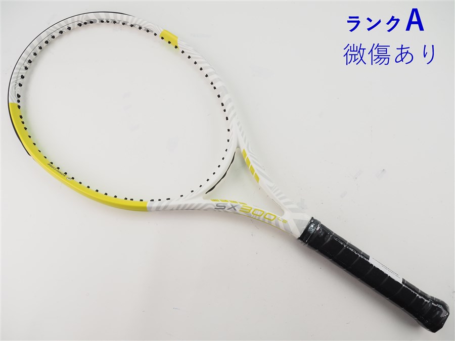 【中古】ダンロップ エスエックス300 LS 白いこと 2023年ひな形【寸法押さえる】DUNLOP SX300 LS WHITE 2023(G2)【中古 庭球櫂】