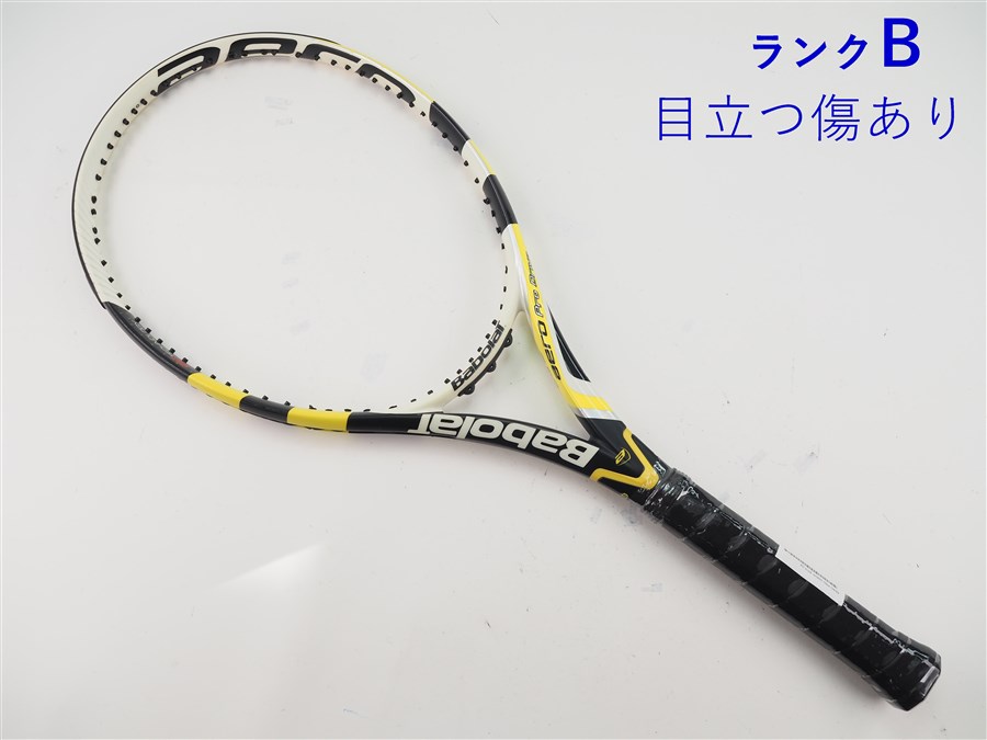 Babolat AeroPro Drive テニスラケット Vintage Babolat Aero Pro Drive Yellow Black White Tennis
