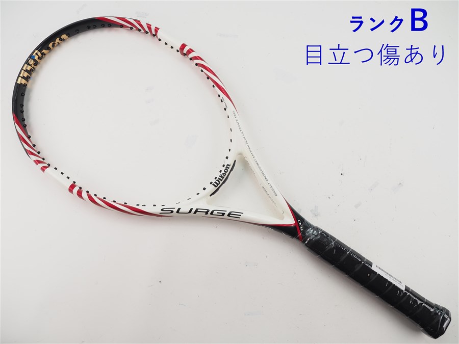 【中古】ウィルソン サージ 100 レッド 2013年モデル WILSON SURGE 100 RED 2013(G2)【中古 テニスラケット】