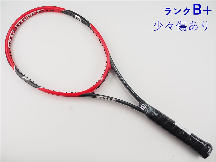 【中古】ウィルソン 労働者階級 原材料 97 2015年青写真WILSON PRO STAFF 97 2015(G3)【中古 庭球櫂】