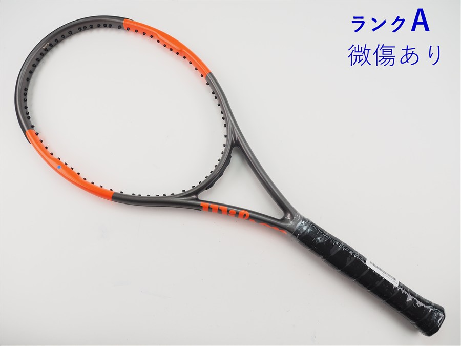 【中古】ウィルソン バーン 95 カウンタ頭を覆う物 2017年青写真WILSON BURN 95 CV 2017(G2)【中古 庭球櫂】
