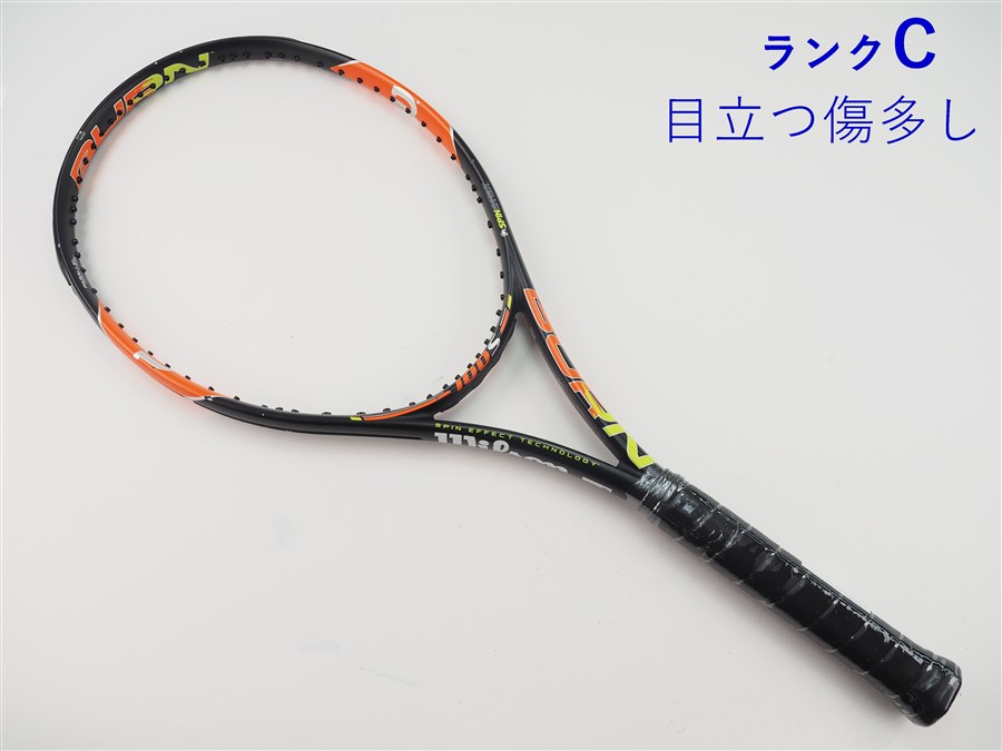 【中古】ウィルソン バーン 100エス 2015年モデル WILSON BURN 100S 2015(G2)【中古 テニスラケット】