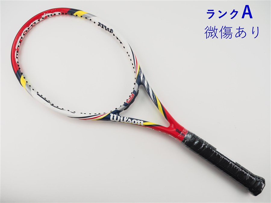 【中古】ウィルソン スティーム 労働者階級 95 2012年青写真WILSON STEAM PRO 95 2012(G3)【中古 庭球櫂】