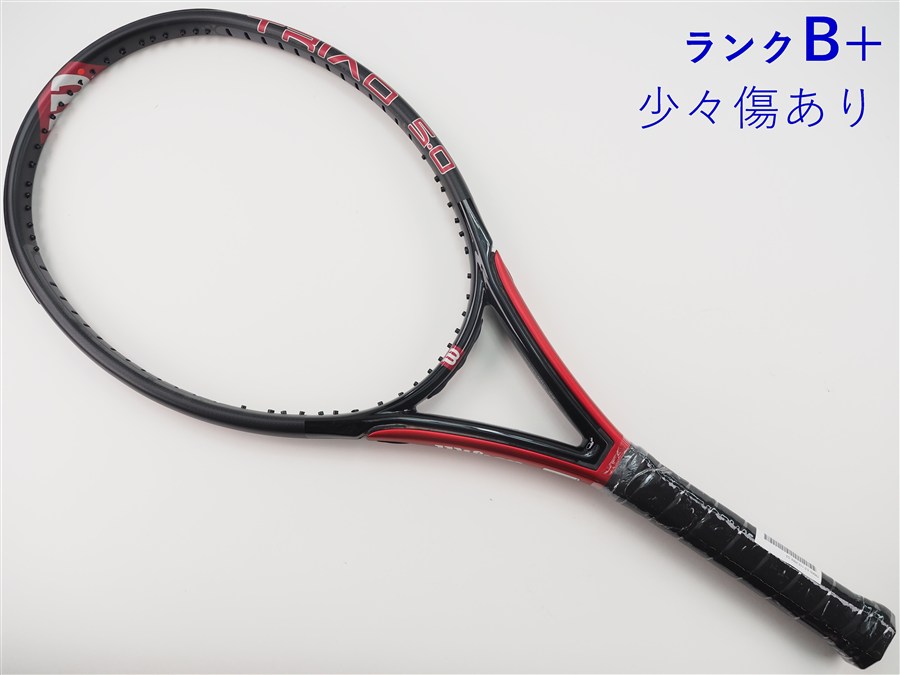 【中古】ウィルソン トライアド 5.0 110 2002年モデル【一部グロメット割れ有り】 WILSON TRIAD 5.0 110 2002(G3)【中古 テニスラケット】