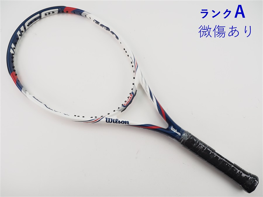 【中古】ウィルソン 清涼飲料水 100エル 2013年青写真WILSON JUICE 100L 2013(L2)【中古 庭球櫂】