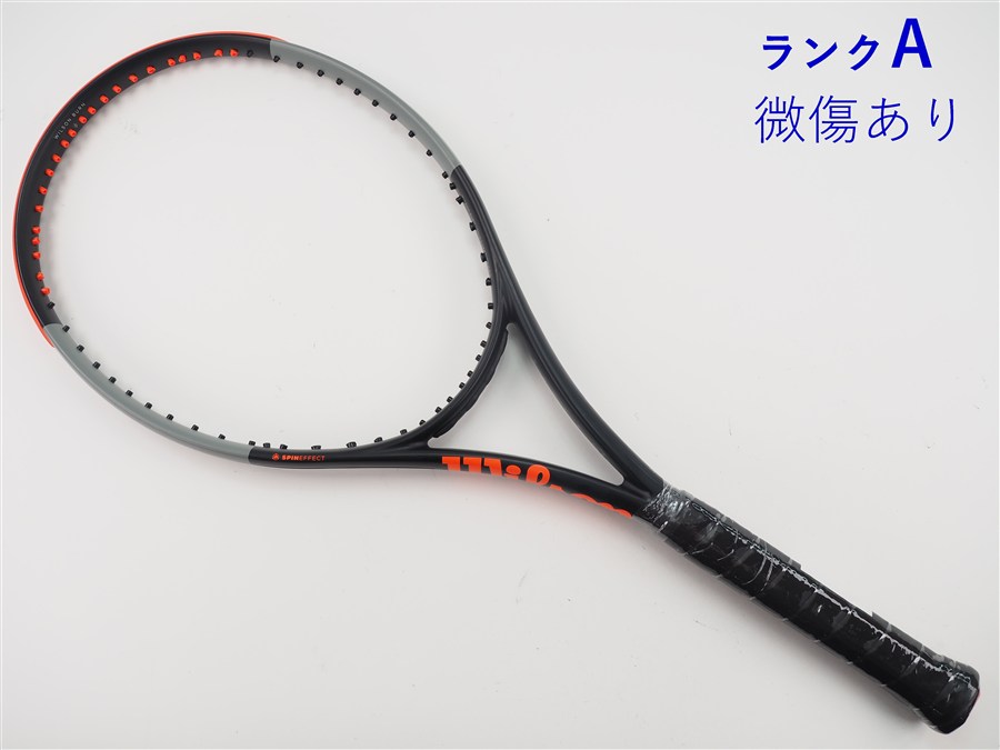 【中古】ウィルソン バーン 100エルエス 変わり種4.0 2021年ひな形WILSON BURN 100LS V4.0 2021(G2)【中古 庭球櫂】