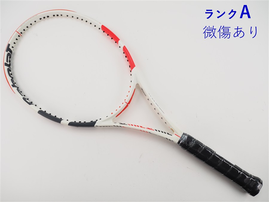 【中古】バボラ 純然たる ストライク 100 2019年青写真BABOLAT PURE STRIKE 100 2019(G2)【中古 庭球櫂】