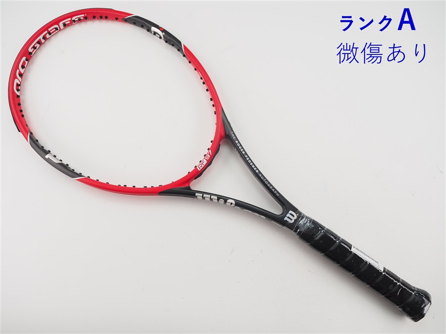 【中古】ウィルソン 労働者階級原材料 アールエフ 97 オートグラフ記録 2015年真似形WILSON PRO STAFF RF 97 AUTOGRAPH 2015(G2)【中古 庭球櫂】
