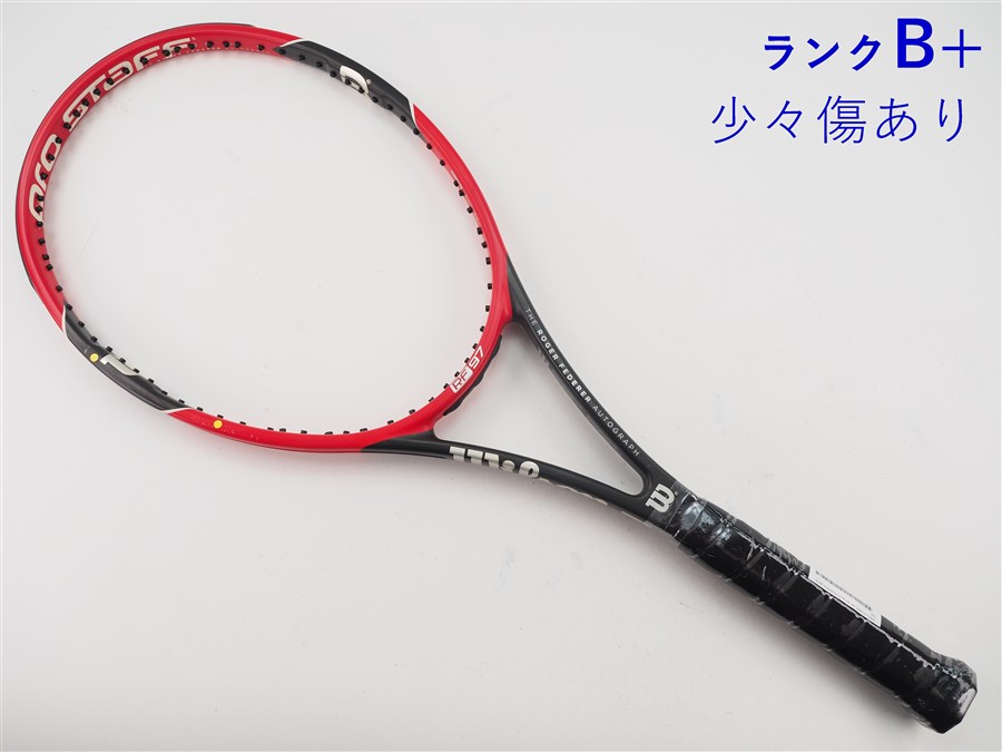 【中古】ウィルソン 労働者階級原材料 アールエフ 97 オートグラフ記録 2015年真似形WILSON PRO STAFF RF 97 AUTOGRAPH 2015(G3)【中古 庭球櫂】