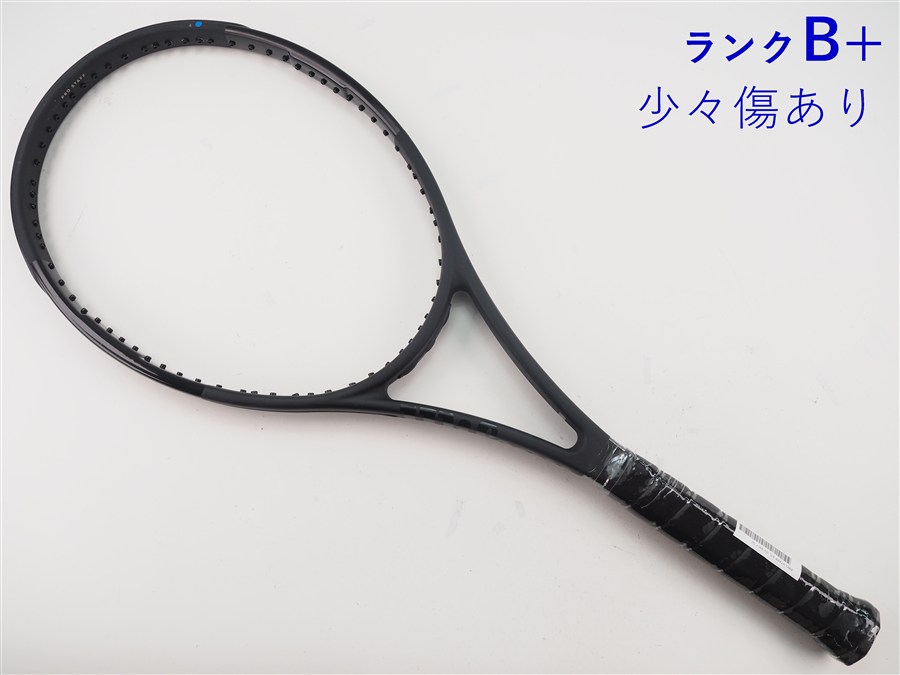 【中古】ウィルソン 労働者階級 原材料 97エル カウンタ頭を覆う物 2017年青写真WILSON PRO STAFF 97L CV 2017(G2)【中古 庭球櫂】