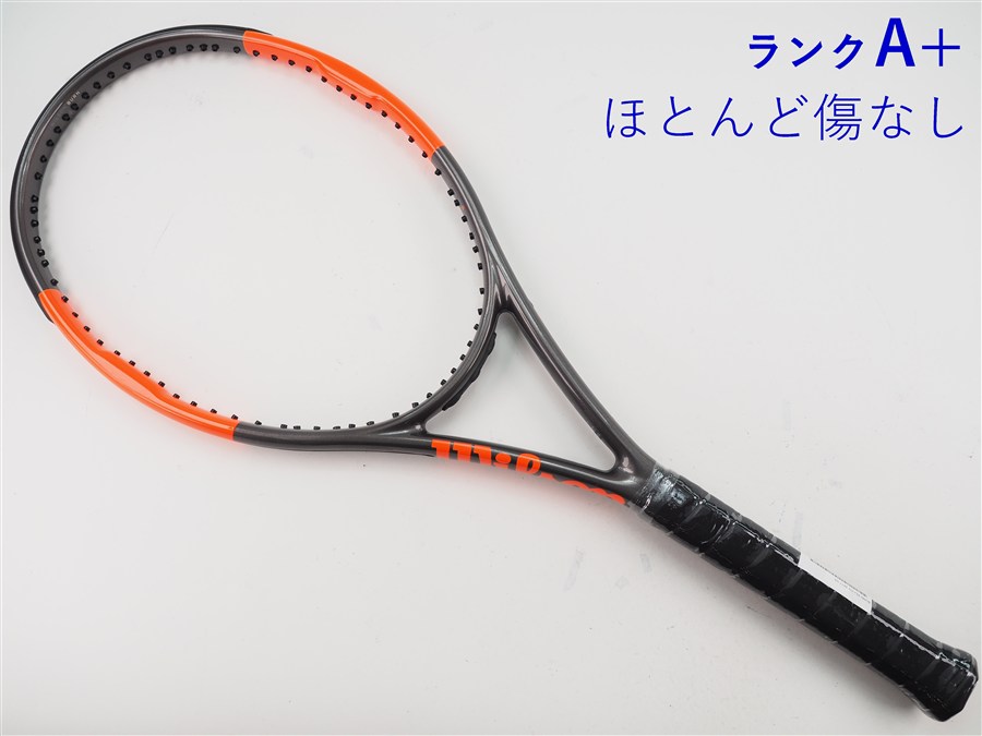 【中古】ウィルソン バーン 95J カウンタ頭を覆う物 2017年青写真WILSON BURN 95J CV 2017(G3)【中古 庭球櫂】