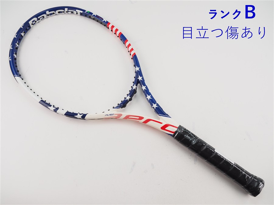 【中古】バボラ 純一無雑 アエロ VS US 2016年真似形BABOLAT PURE AERO VS US 2016(G2)【中古 庭球櫂】