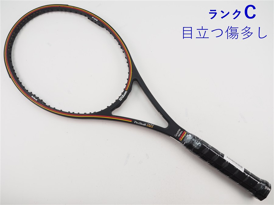 【中古】ウィルソン 労働者階級 原材料 周遊旅行 DB 85【中国製】【いの一番バンパー欠けら有り】WILSON Pro Staff TOUR DB 85(G4好いかげんに)【中古 庭球櫂】