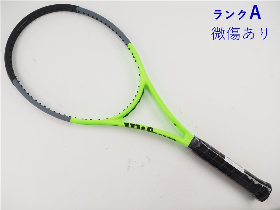 【中古】ウィルソン 金モール 98 16×19 変わり種7.0 逆さま 2019年青写真WILSON BLADE 98 16×19 V7.0 REVERSE 2019(G3)【中古 庭球櫂】