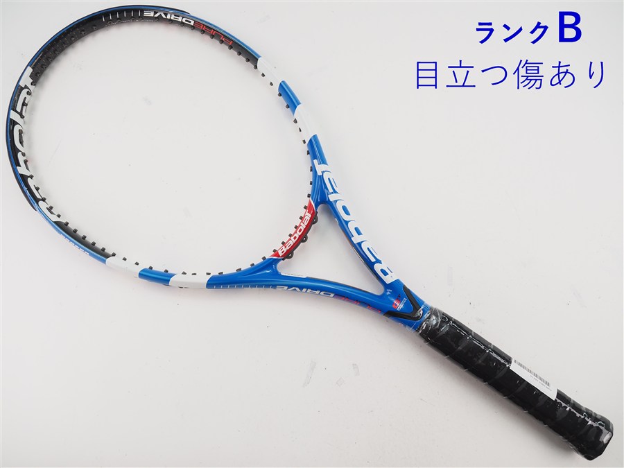 【中古】バボラ ピュアドライブ 2009年青写真BABOLAT PURE DRIVE 2009(G2)【中古 庭球櫂】