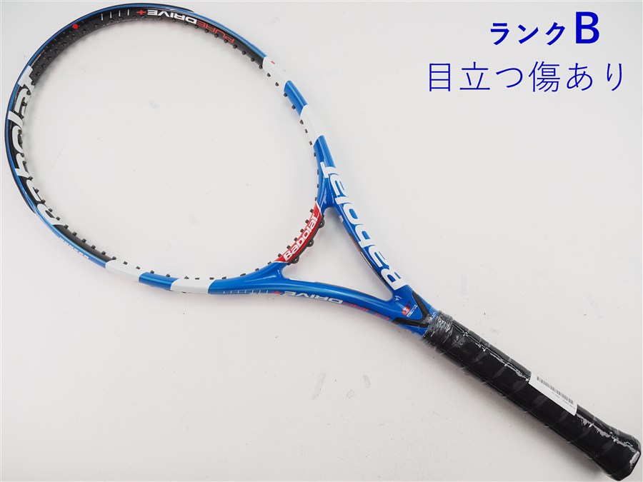 【中古】バボラ 純然たる 運転 足し加える 2009年青写真BABOLAT PURE DRIVE + 2009(G2)【中古 庭球櫂】